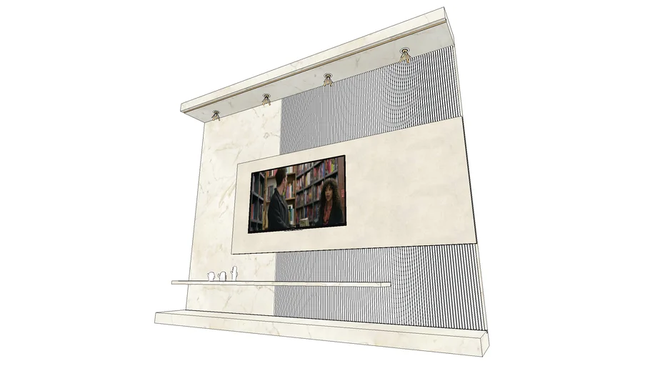 TV Wall Unit 7 | 3D Warehouse