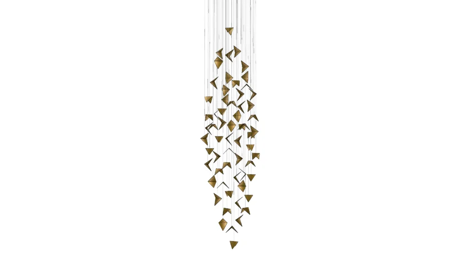 HIVE 2 Gie El Chandelier gold LGH0982