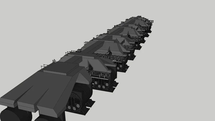 LUSITANIA DECK-BY-DECK HOLD AND ENGINE DECK (BOILER ROOM MACHINERY)