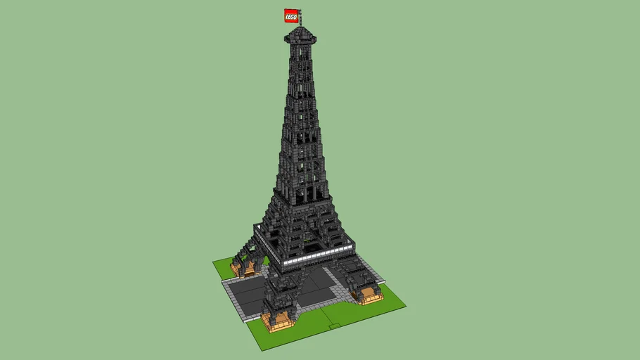 tour eiffel lego