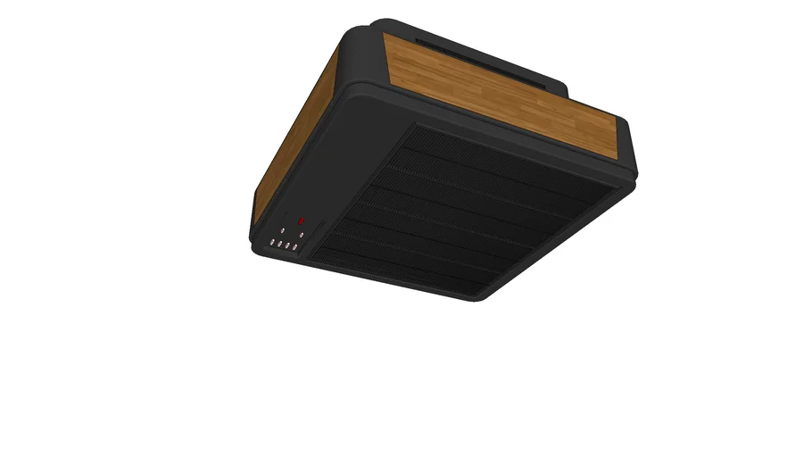 Honeywell F90a Electronic Air Cleaner Surface Mount Filter Udara