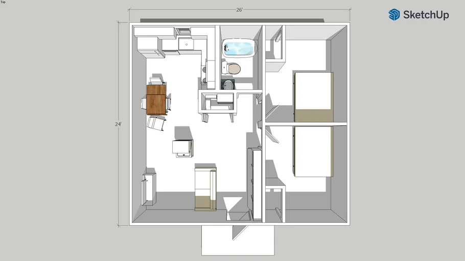 SMALL HOUSE, appliances & furniture