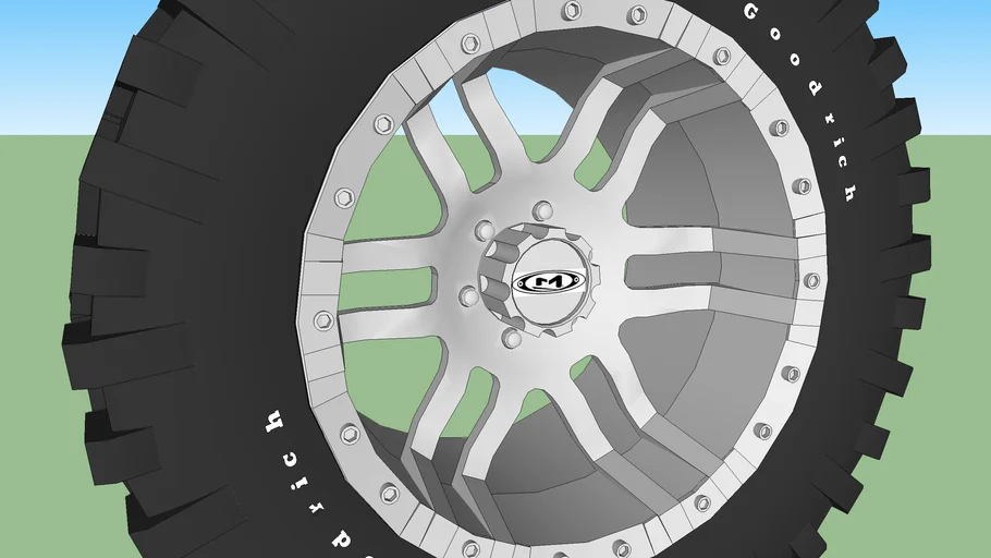 Moto metals rim