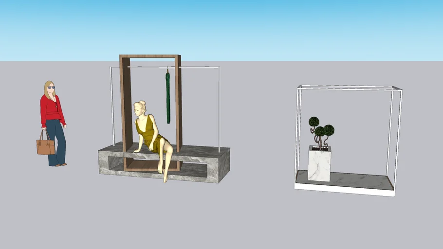 Showcase Stand | 3D Warehouse