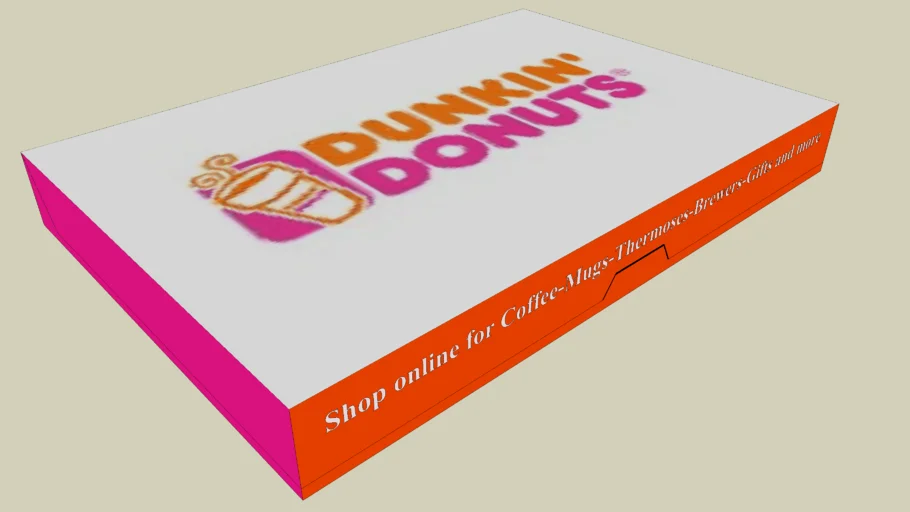 Dunkin Donuts Box