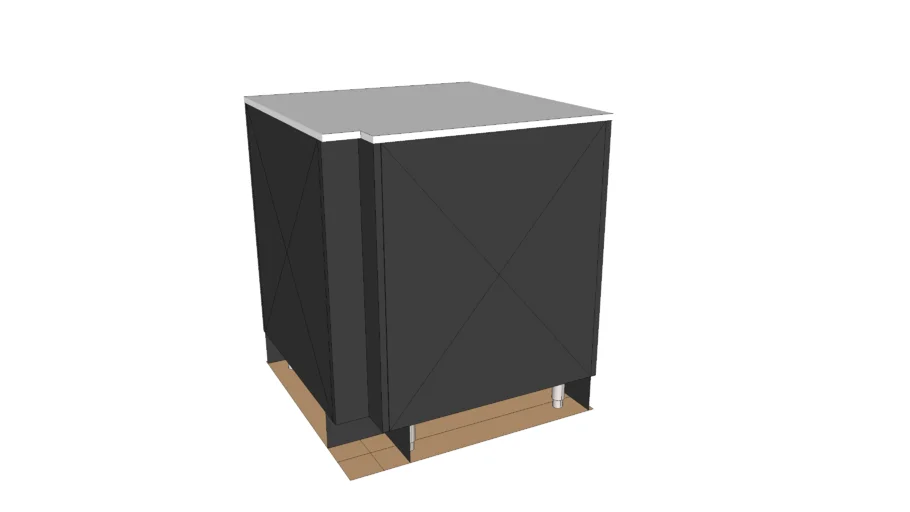 Corner (A-CRNR) Urban Bonfire Outdoor Kitchen Cabinetry