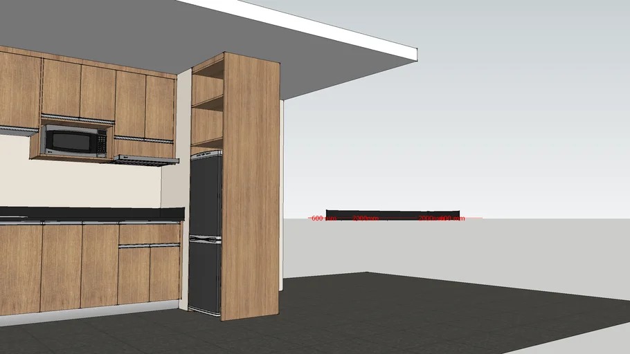 Modular Kitchen | 3D Warehouse