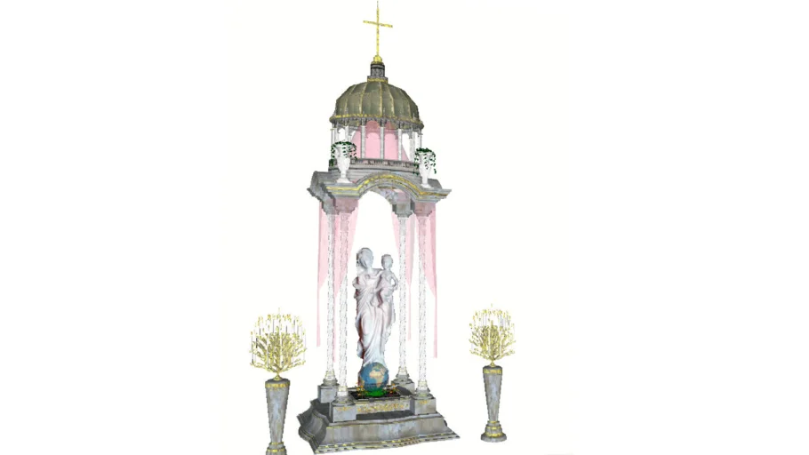 Mary statue demo(LT)