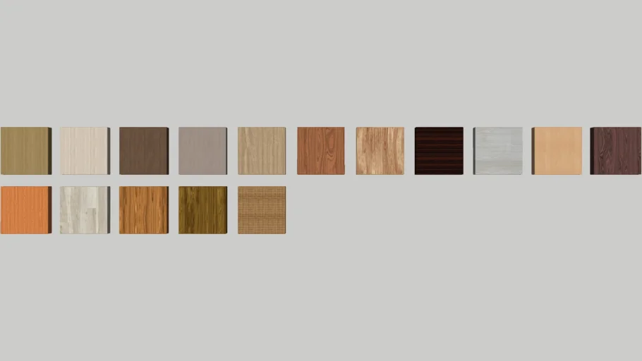 V-Ray Ready Wood Materials
