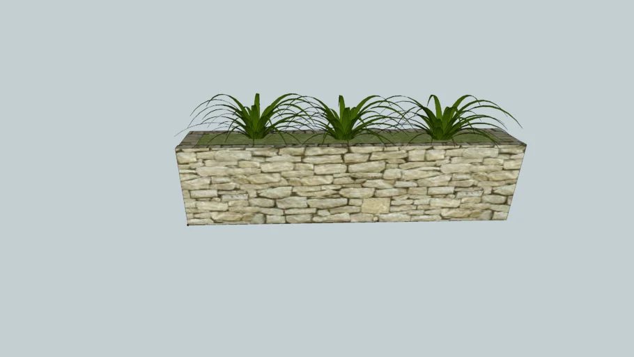 jardinera en balcón