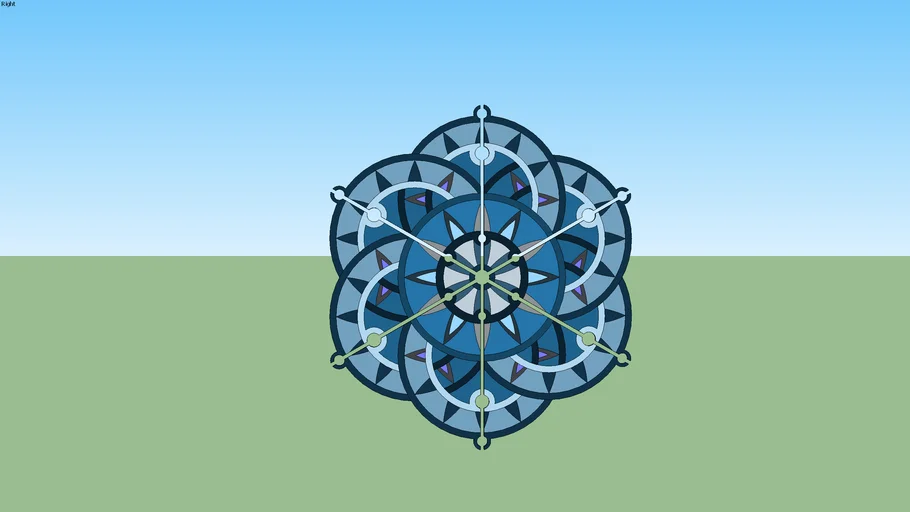 MANDALA AZUL