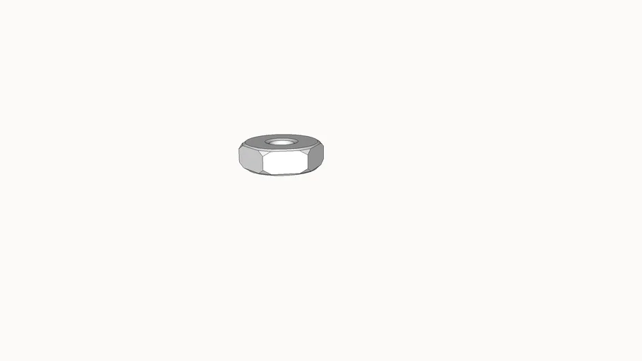 nut, 6-32, McMaster-Carr 90257A007