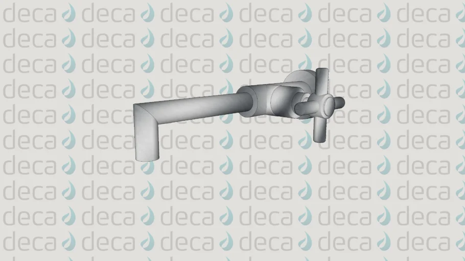 Deca Torneira Lavatorio Parede Izy - Código 1178.C37 - Bica Alta Parede