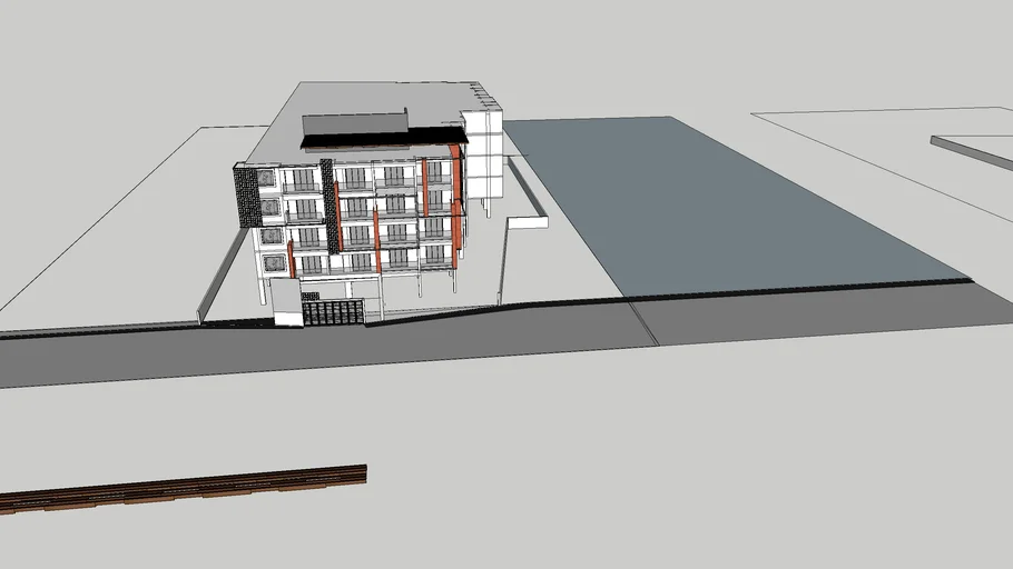 compound wall | 3D Warehouse