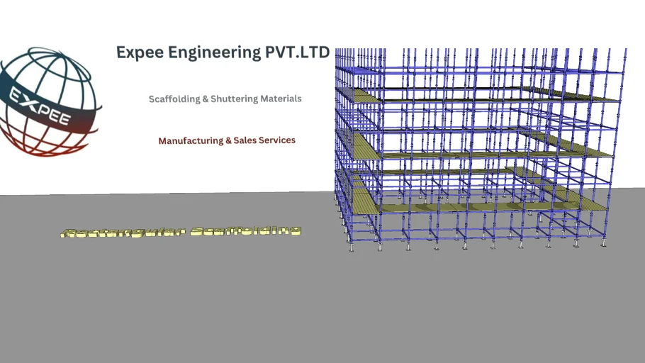 Expee-Cuplock rectangular scaffolding system