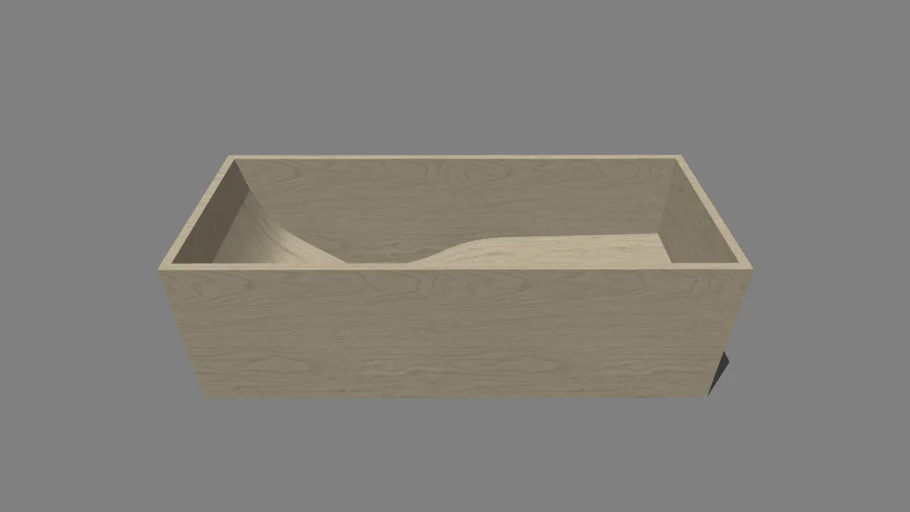 Woodline Bathtub by Agape