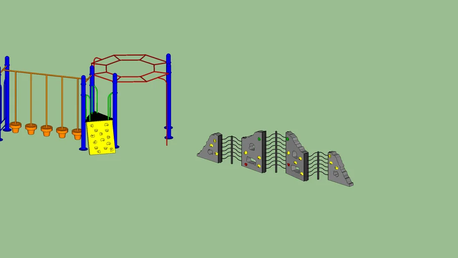 Kids PlayGround/Climbing wall
