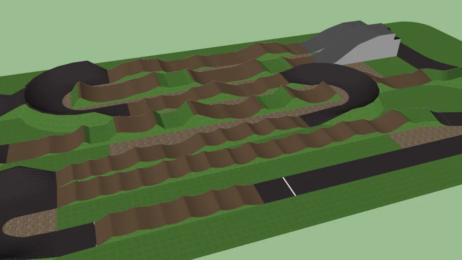 BMX Supercross Track | 3D Warehouse