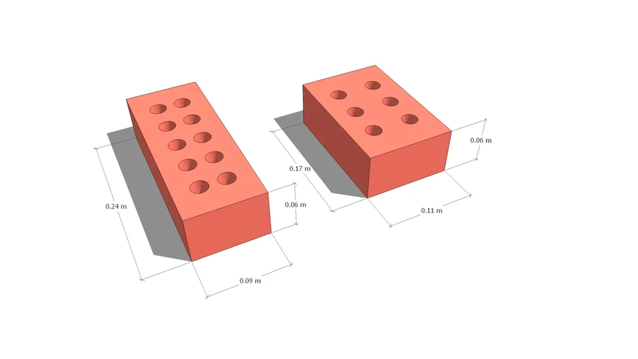 egyptian red block sizes