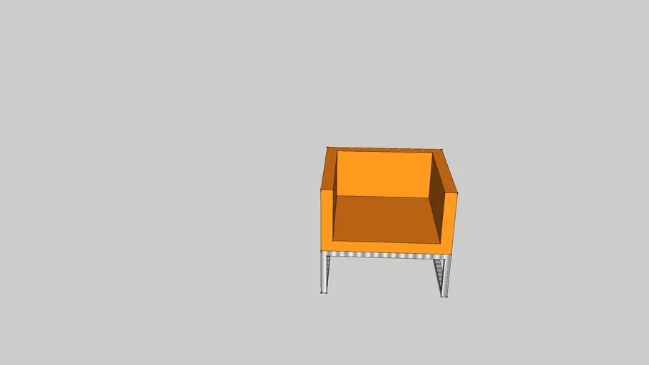 Modern waiting area chair