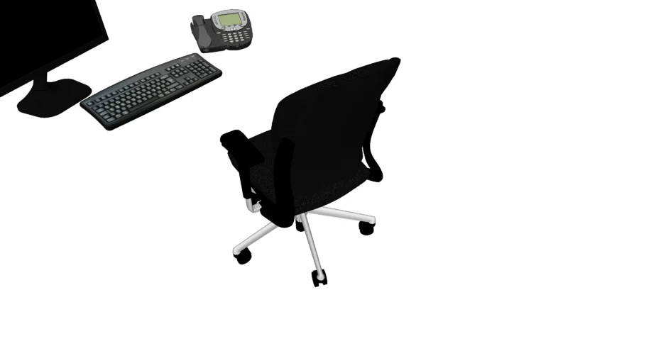 Desk accessories - workstation accessories - PC - Dek computer - Desk Chair - Phone