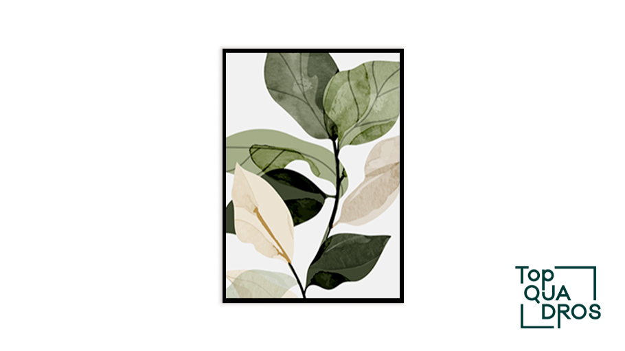 Quadro Decorativo Greenery I - Top Quadros
