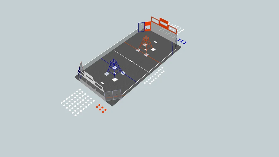 Updated FRC 2013 Ultimate Ascent Field