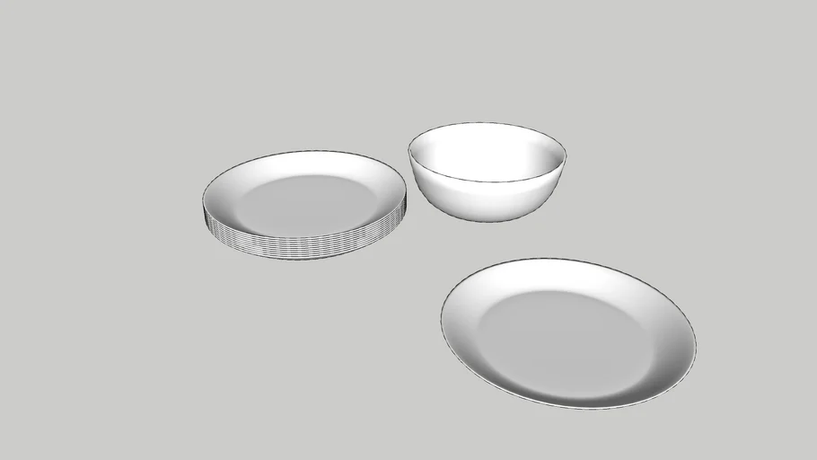 plates | 3D Warehouse