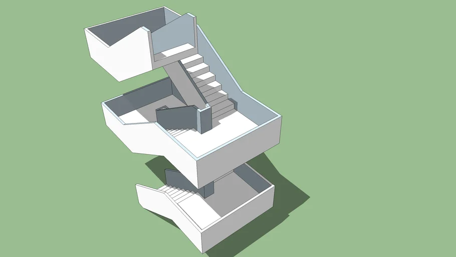 escalera de concreto - concret stair