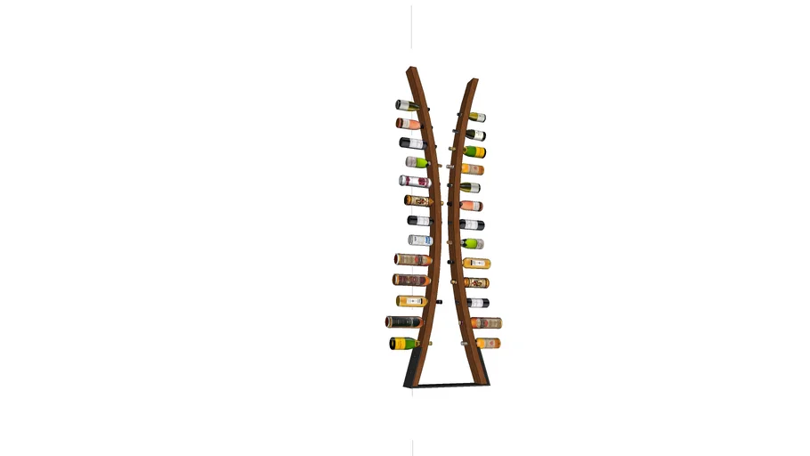 Wine Rack - X | 3D Warehouse