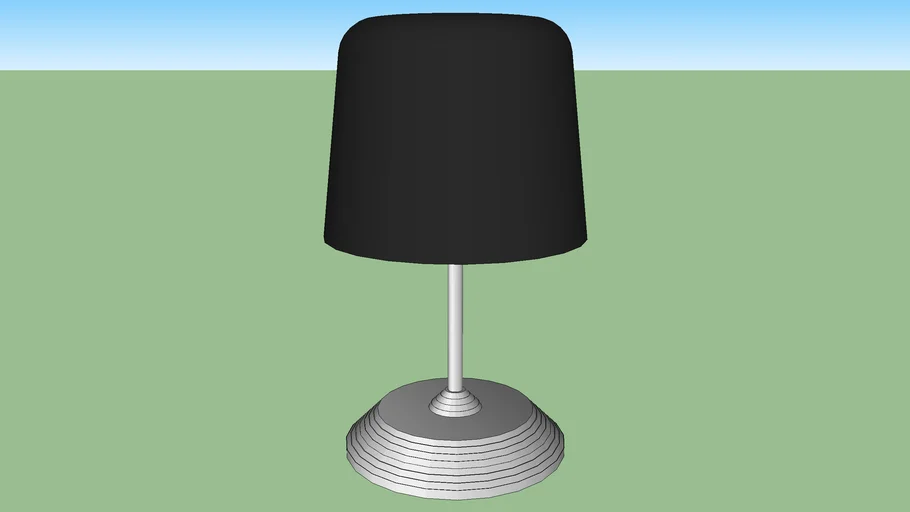 Luminária Capacete de Mesa