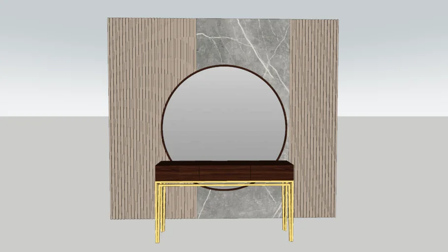 CONSOLE TABLE DESİGN WALL DESİGN