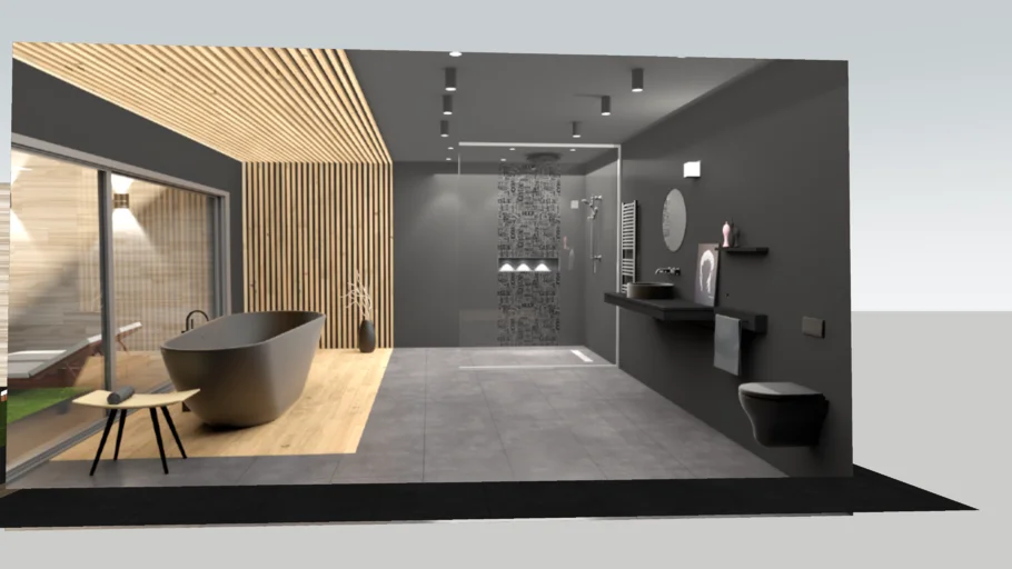 Modern bathroom
