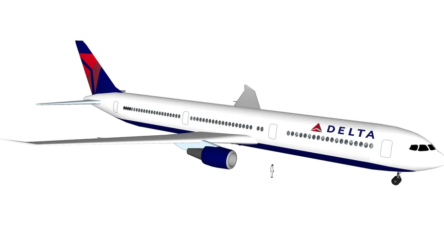 Delta 767-400 | 3D Warehouse