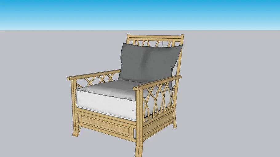 Rattan Living Chair