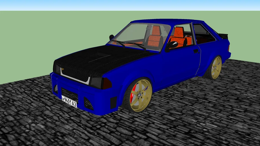 ford escort xr3i  tuning