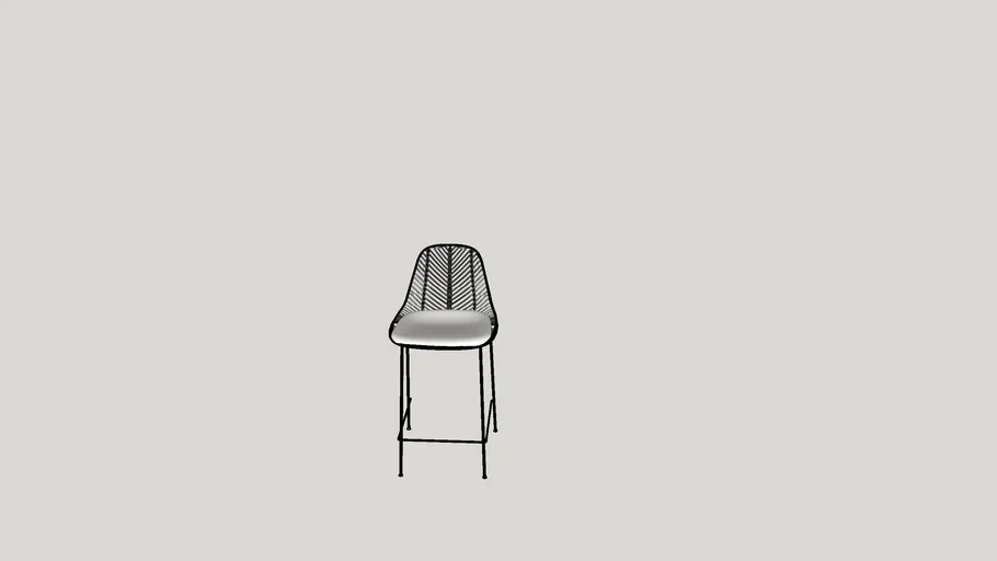 Rattan Bar Stool