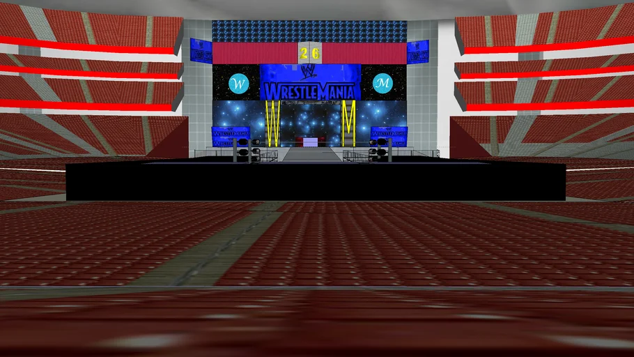 Wrestlemania 26 at The University of Pheonix Stadium