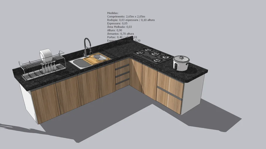 Cozinha em L
