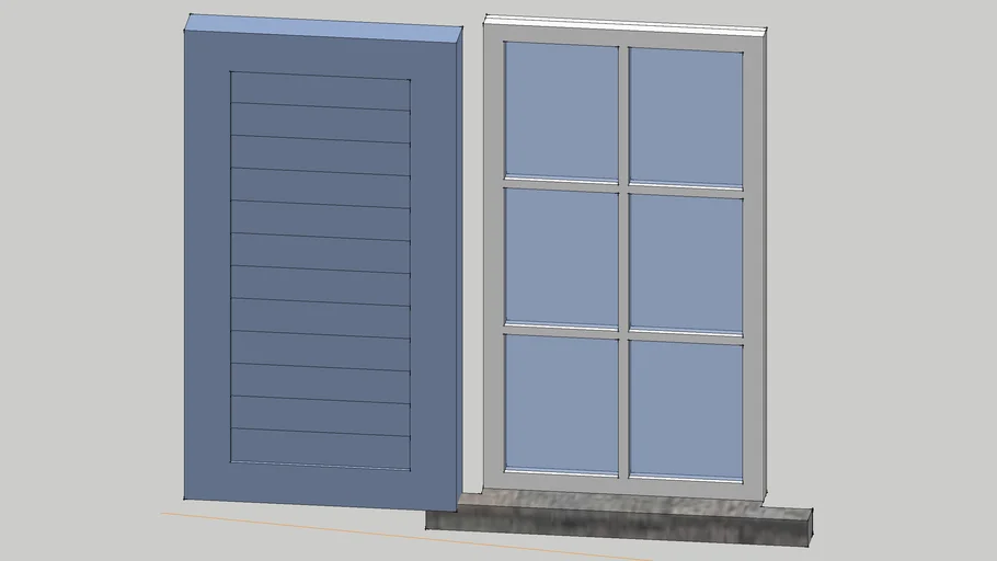 window (single) | 3D Warehouse