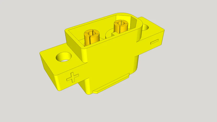XT60E-M mountable connector