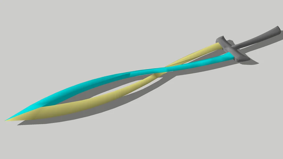 Double Helix Sword