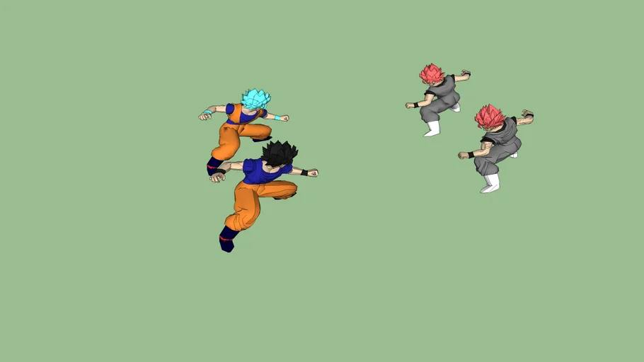 ultra instinct goku vs black goku