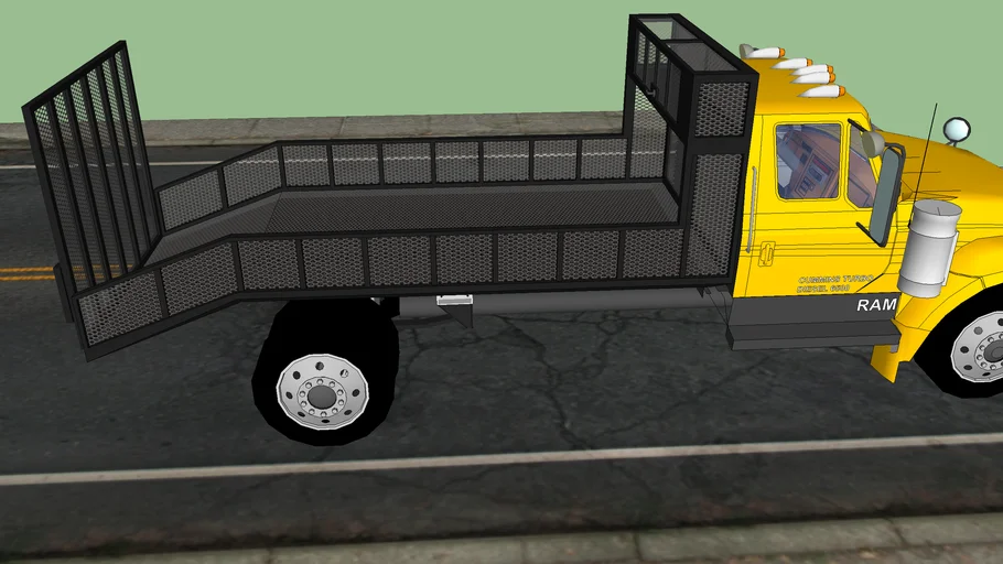 dodge ram 6500 landscaping truck
