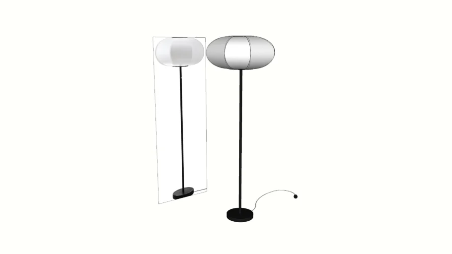 BYGGKORN  LÁMPARA DE PIE , IKEA