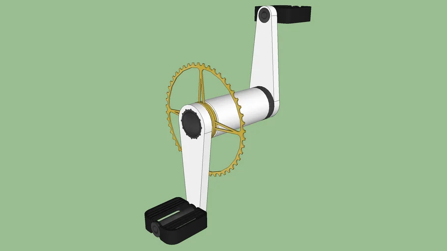 Pedalier Monoplateau DH MTB