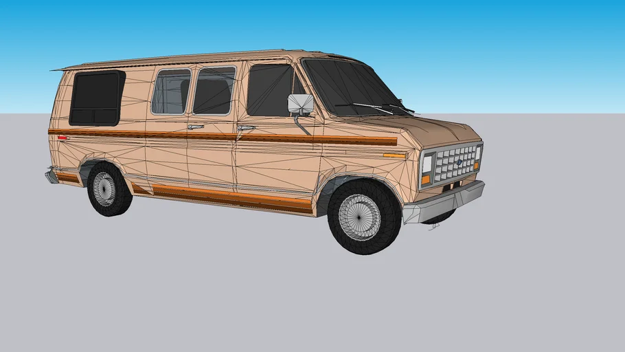 1985 Ford Econoline 350 (Waldoch conversion van)