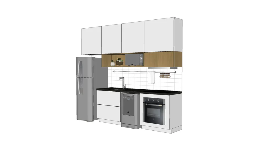 Cozinha Linear