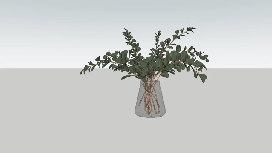 Vase Decor Eukalyptus