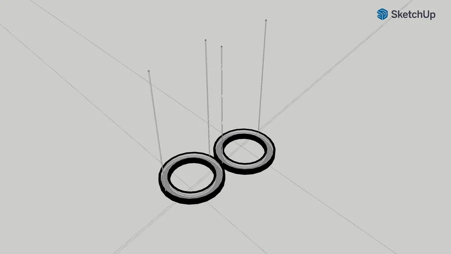 Circular pendant light